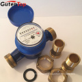 Gutentop Reed Switch Pulse Output Flow Intelligent Water Meter With Connector
